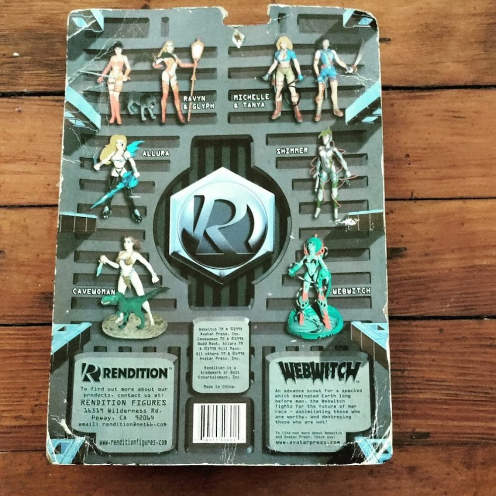 WebWitch Action Figure Avatar by Rendition - Picture 2 of 2